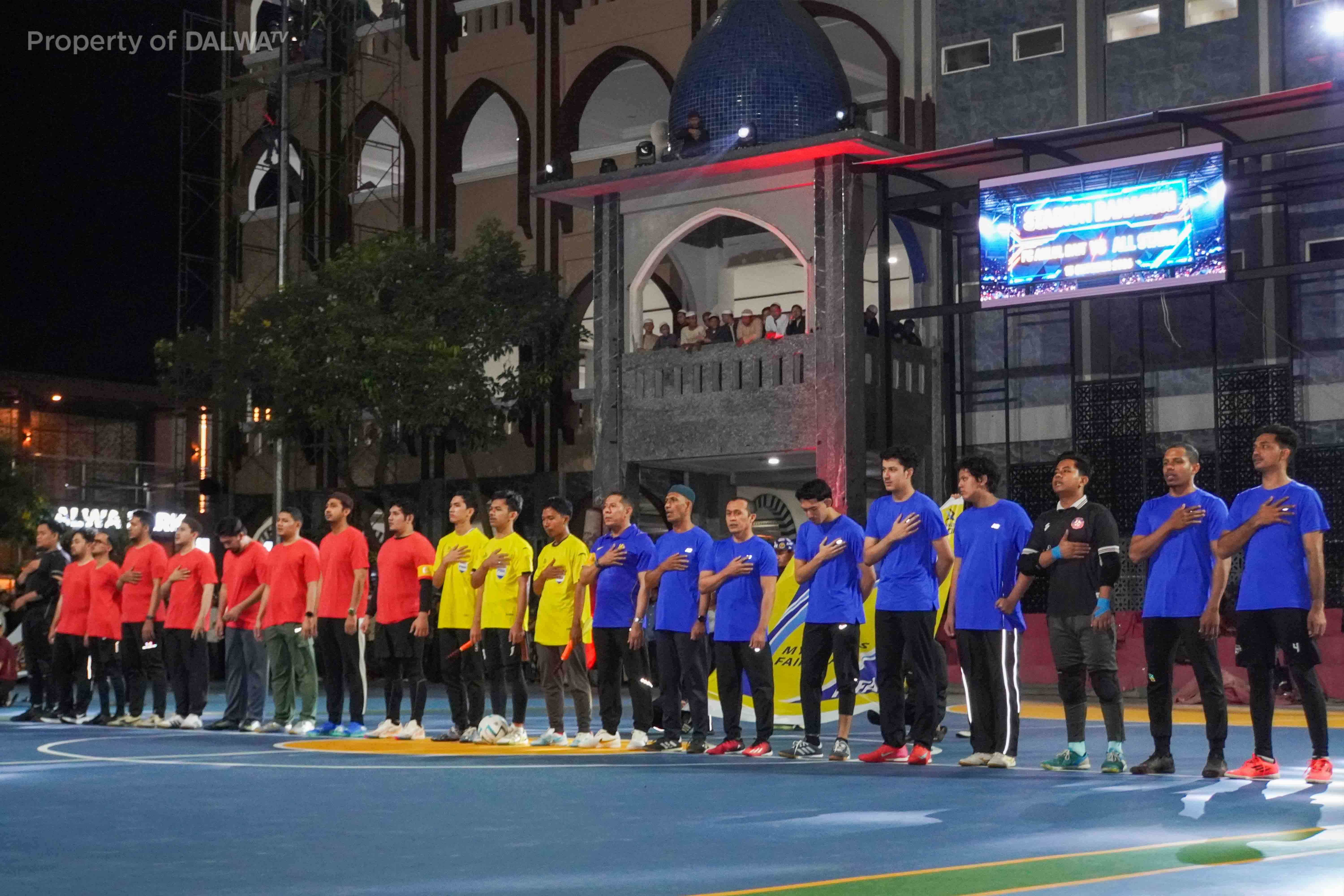 Ahlul Bait FC Kalahkan All Star FC 11-9, Laga Perdana Stadion Baharun Berlangsung Meriah